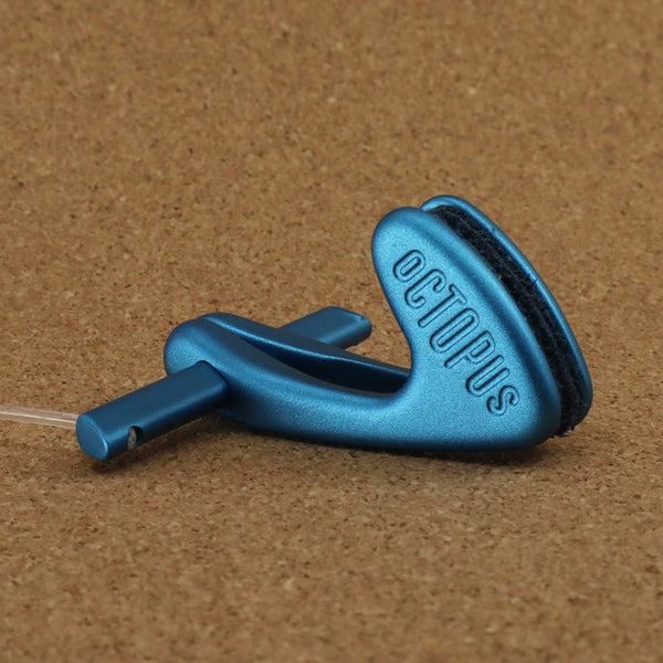 blue aluminum noseclip