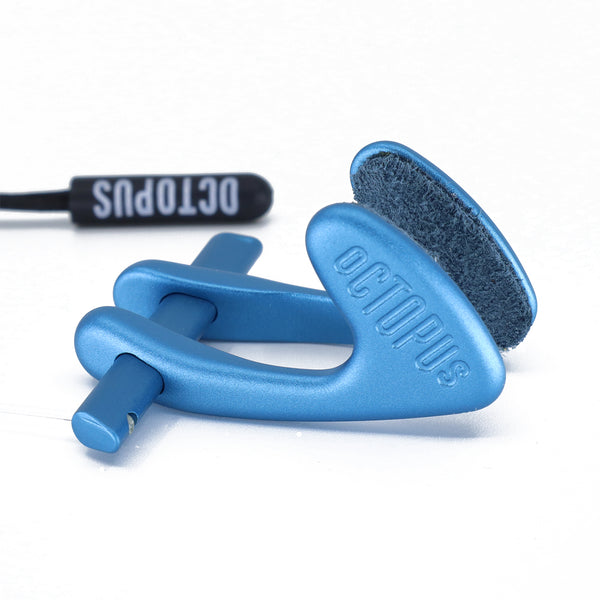 blue aluminum noseclip