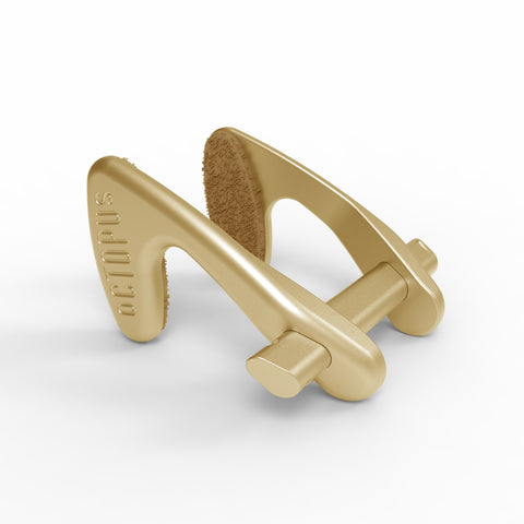 gold aluminum noseclip
