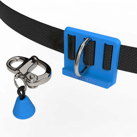 blue CNF belt with quick release