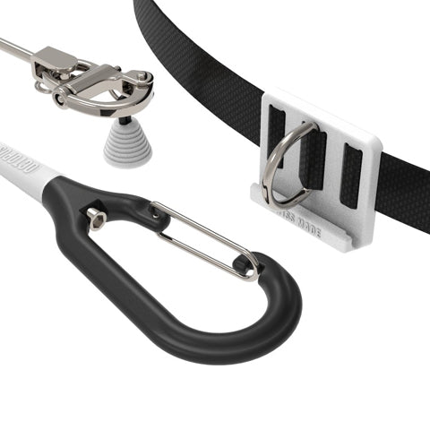 white CNF lanyard /// 100cm