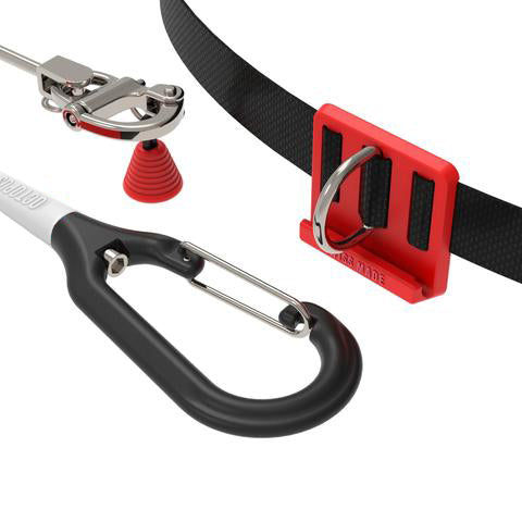 red CNF lanyard /// 100cm