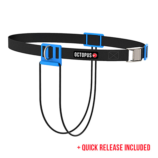 blue CNF belt with quick release